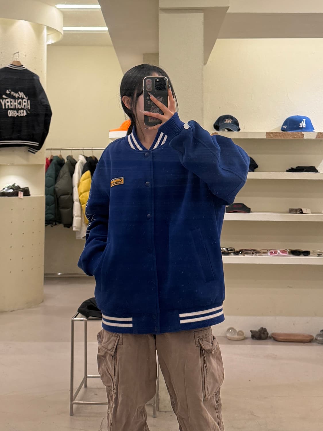 MLB 뉴욕 양키스 빅로고 신슐레이트 바시티 자켓 U876 상품이미지1