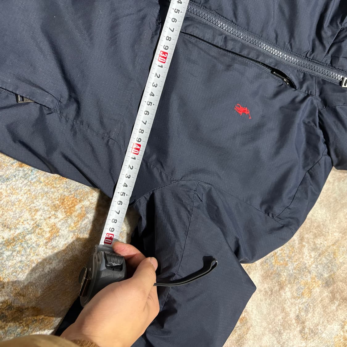 폴로 빈티지 경량 후드패딩 자켓 상품이미지6