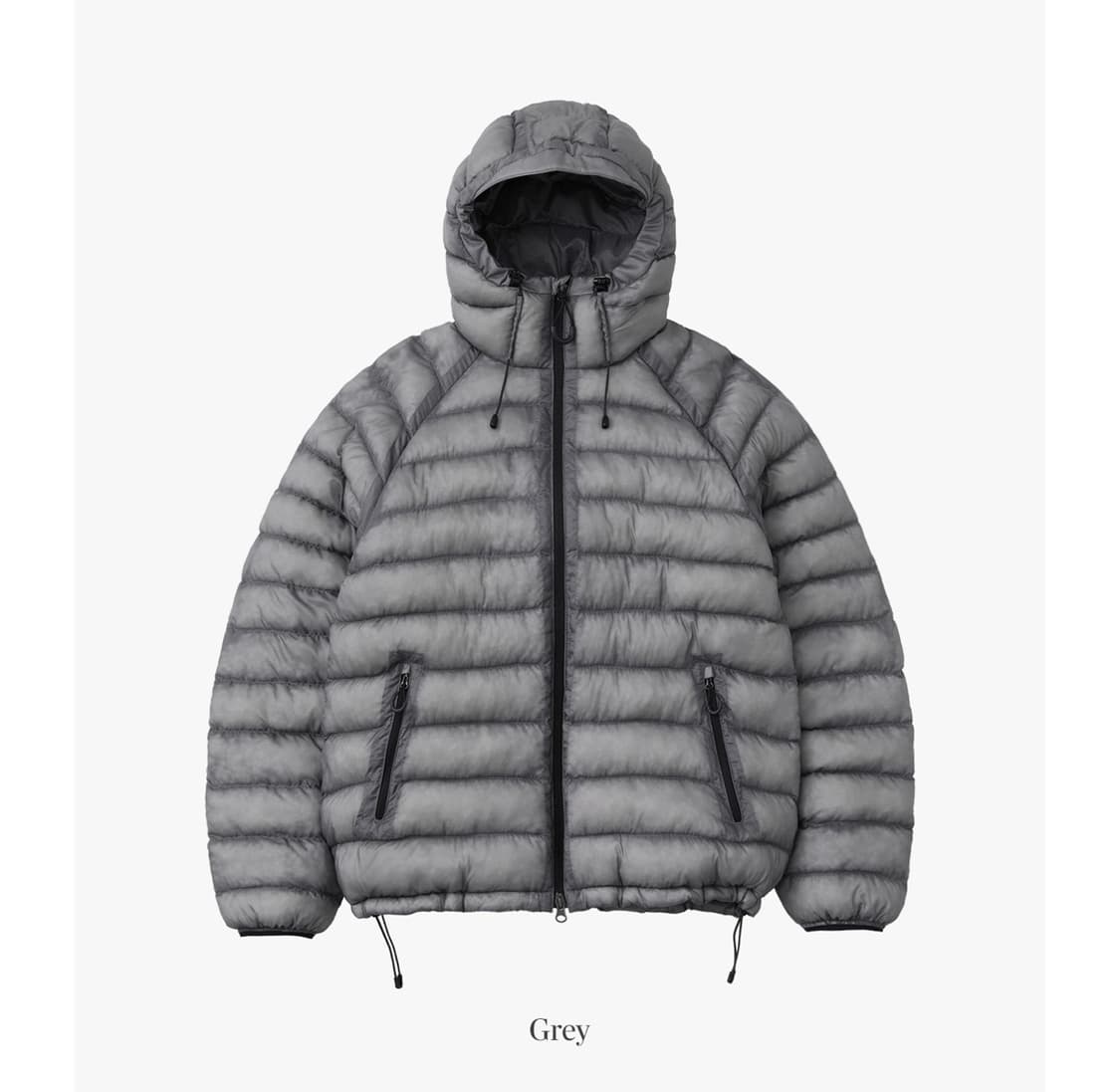 [M] 수아레 라이트 시어쉘 경량 패딩 점퍼 그레이 상품이미지1