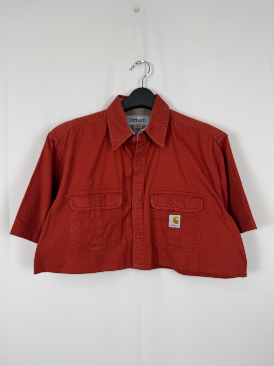 b270) 칼하트 워크 크롭셔츠 상품이미지1