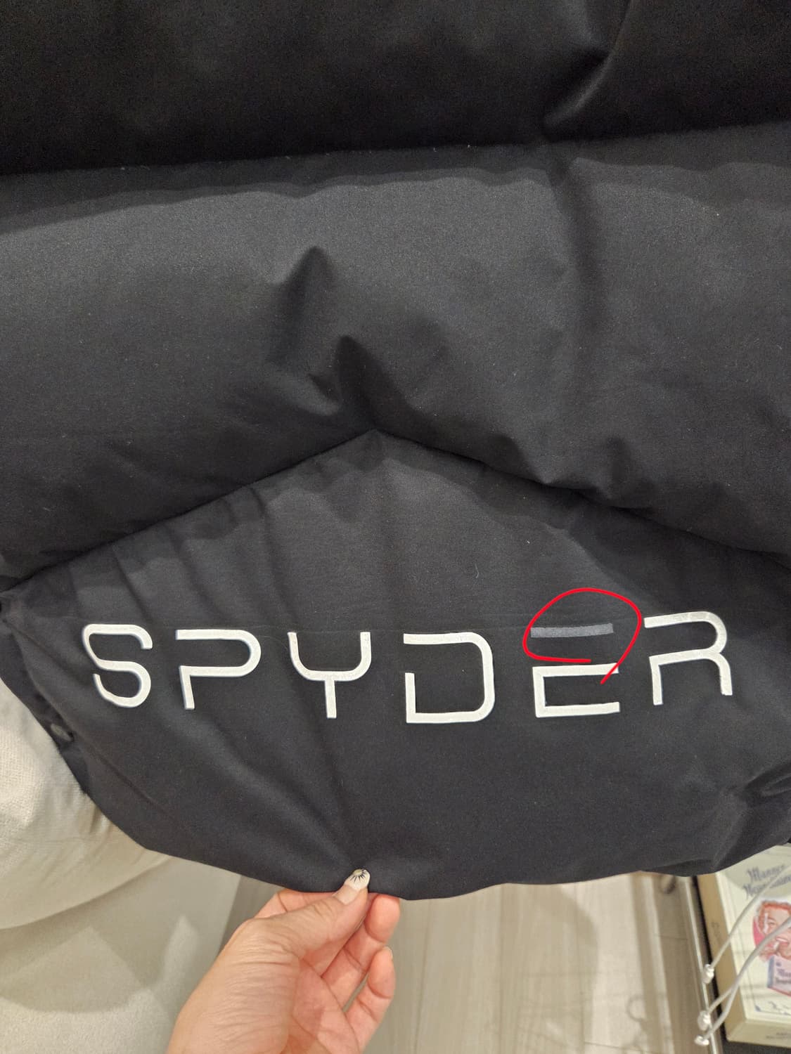 스파이더 롱 패딩 상품이미지10