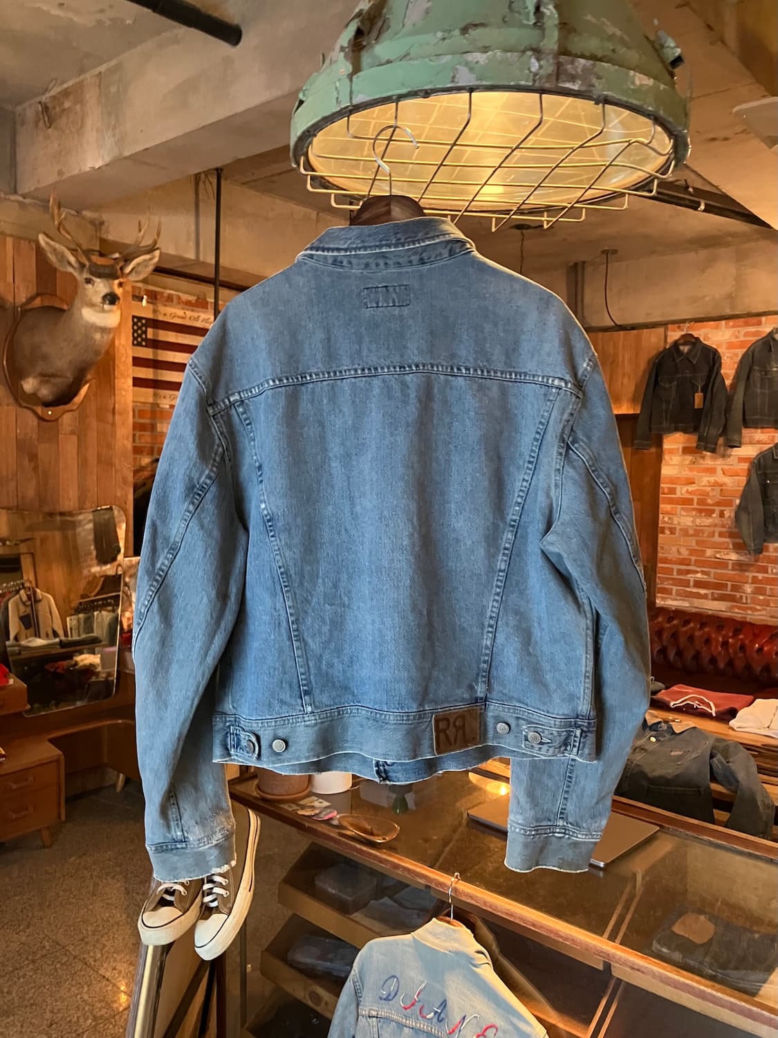 90s USA 빈티지 더블알엘 RRL 271 101-J 데님 자켓 상품이미지7