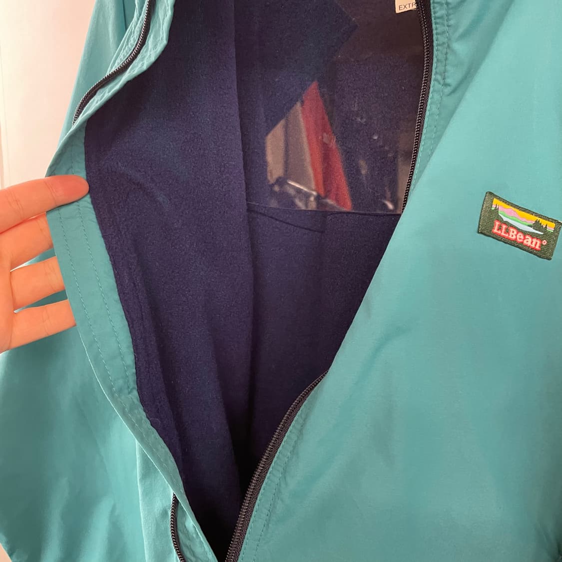 90s 엘엘빈 나일론 웜업자켓 상품이미지6