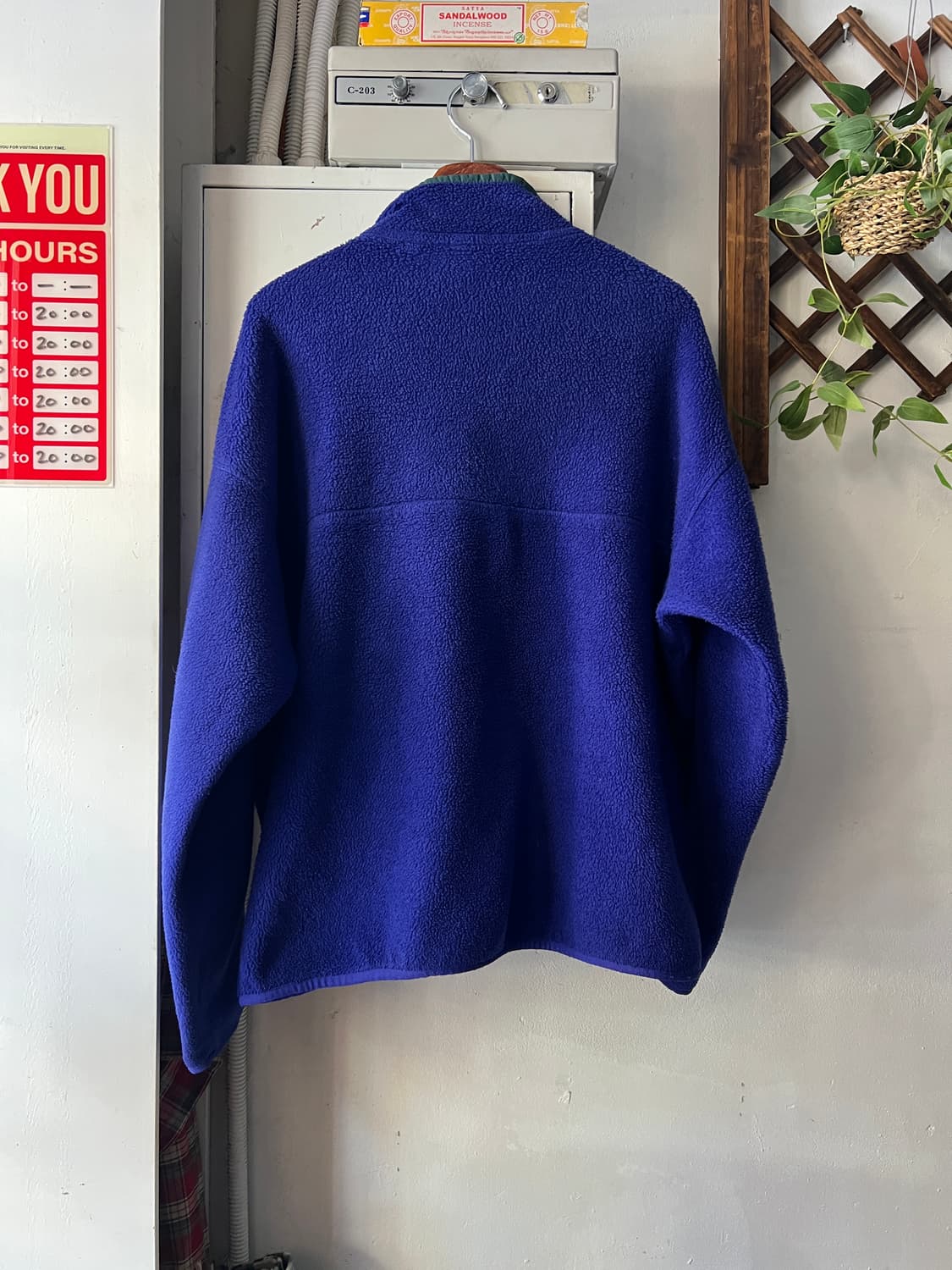 [2XL]00's 파타고니아 신칠라 퍼플 아노락 플리스 상품이미지7