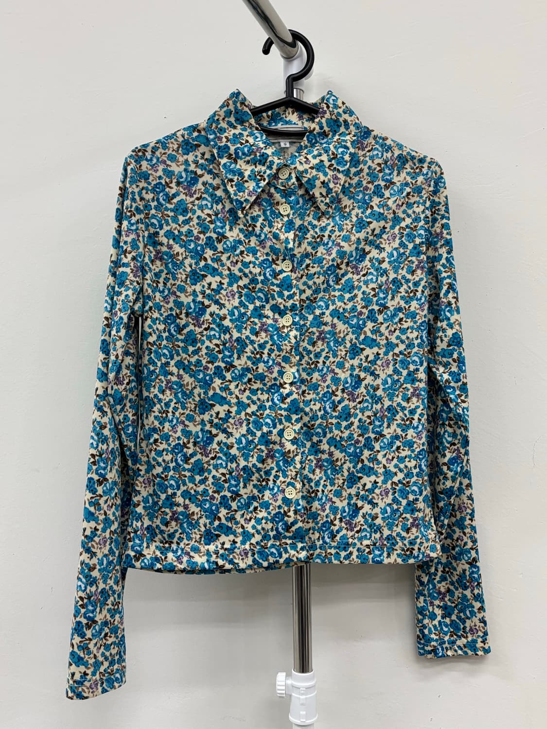 빈티지 플로럴 블라우스 셔츠 상품이미지5