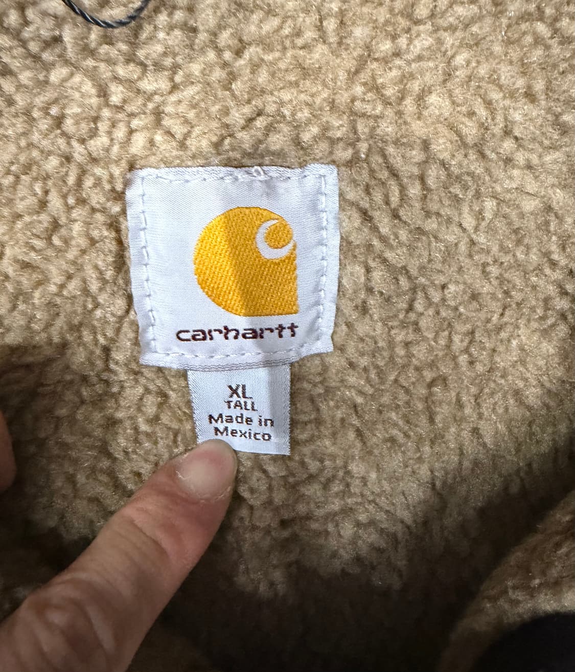 10s 칼하트 dkb vest 브라운 털 안감 조끼 자켓 상품이미지5