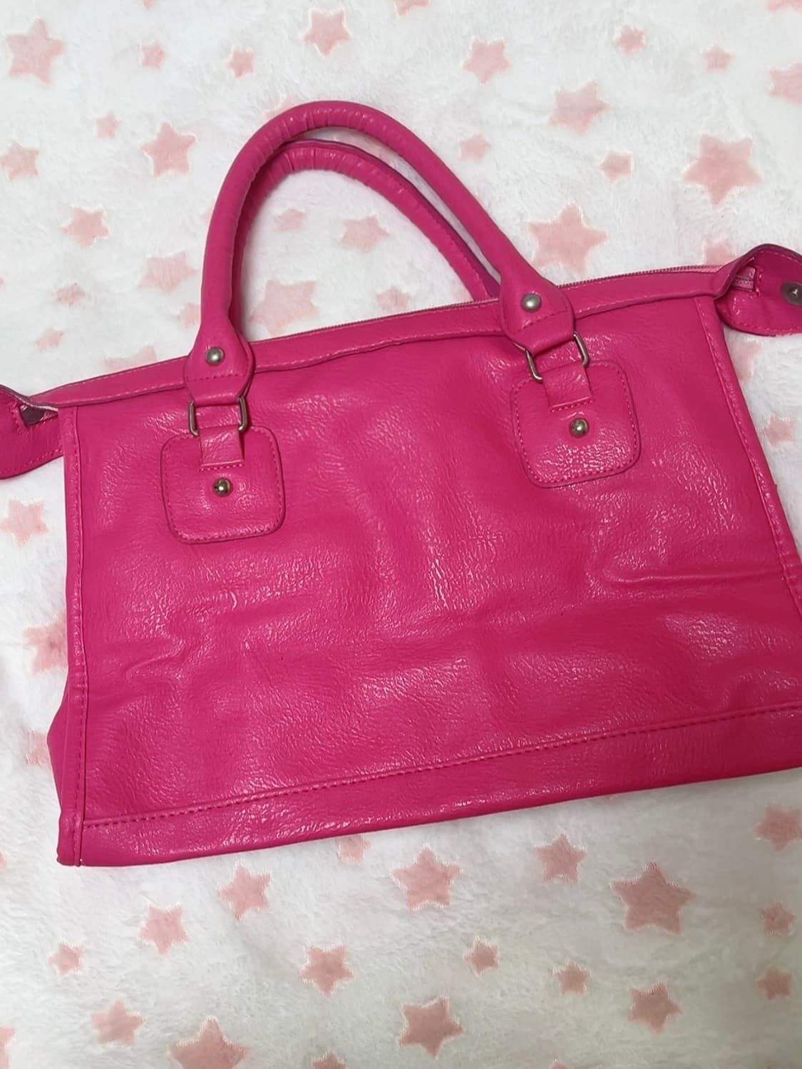 핫핑크 갸루 헬로키티 토트백  상품이미지4