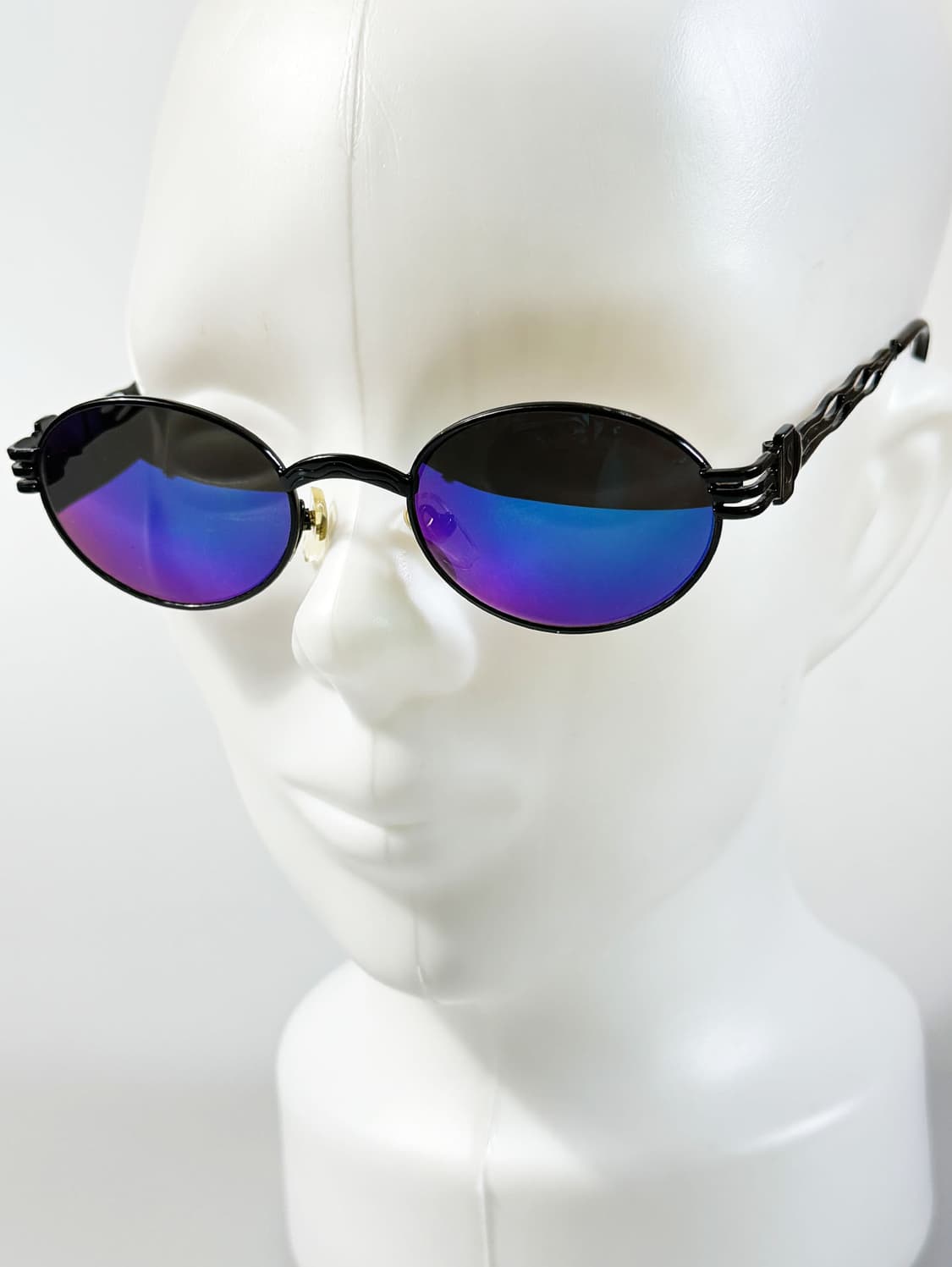 90s JOANNA 블랙 슬림 오벌 편광렌즈 빈티지 선글라스 상품이미지8