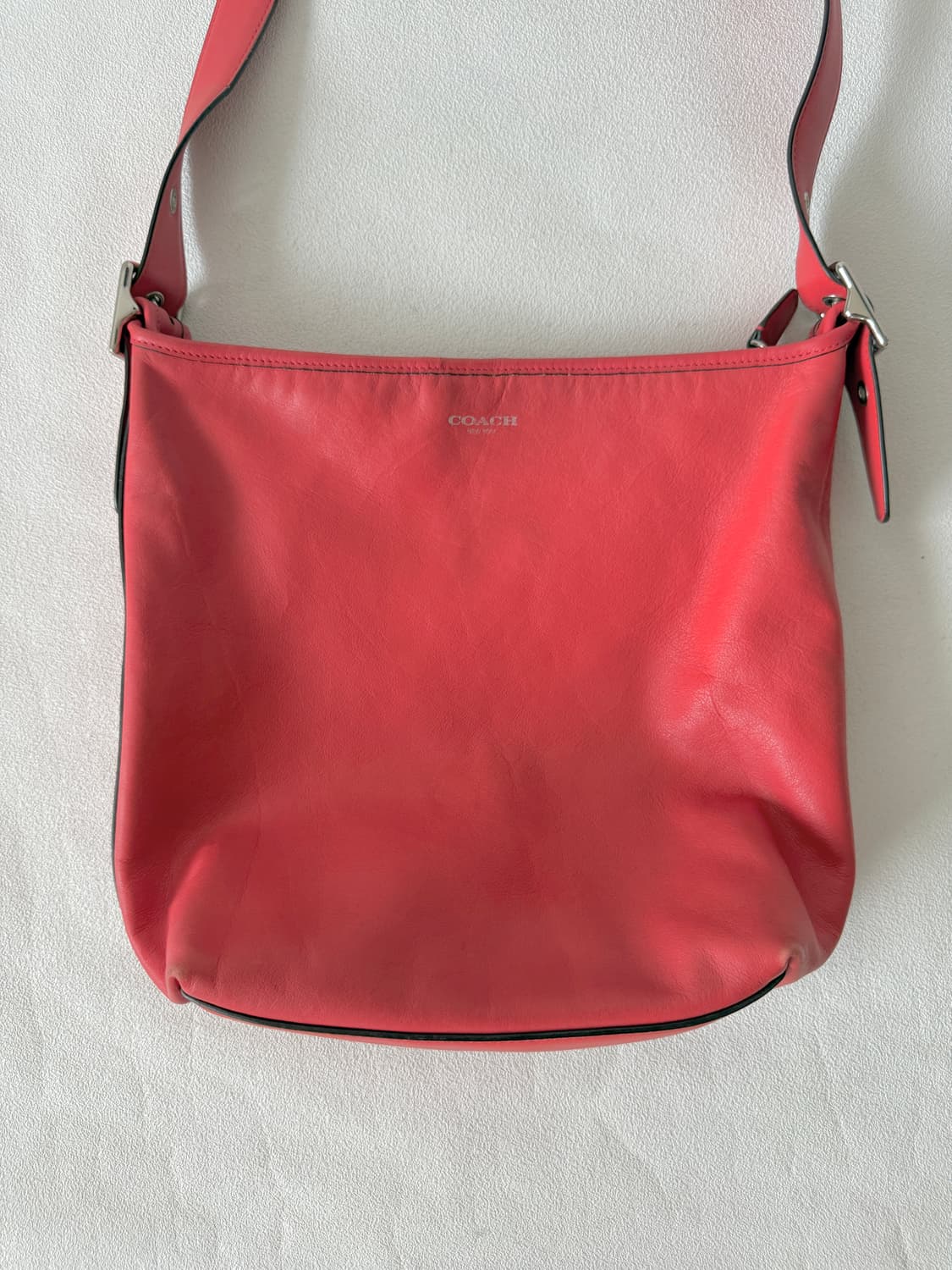 코치(COACH) 레더 숄더 크로스백 상품이미지2