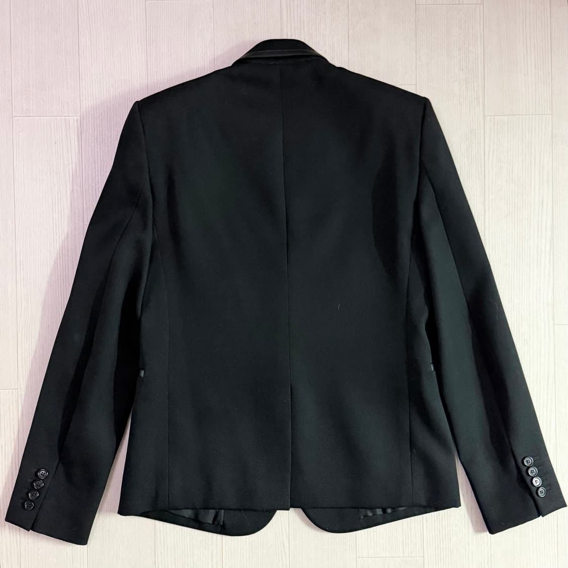 생 로랑 레더 파이핑 블레이저 상품이미지4