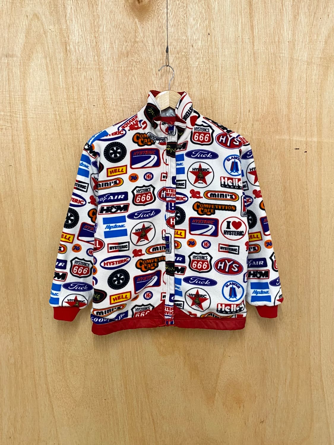 HYSTERIC GLAMOUR racing fleece jacket 상품이미지3