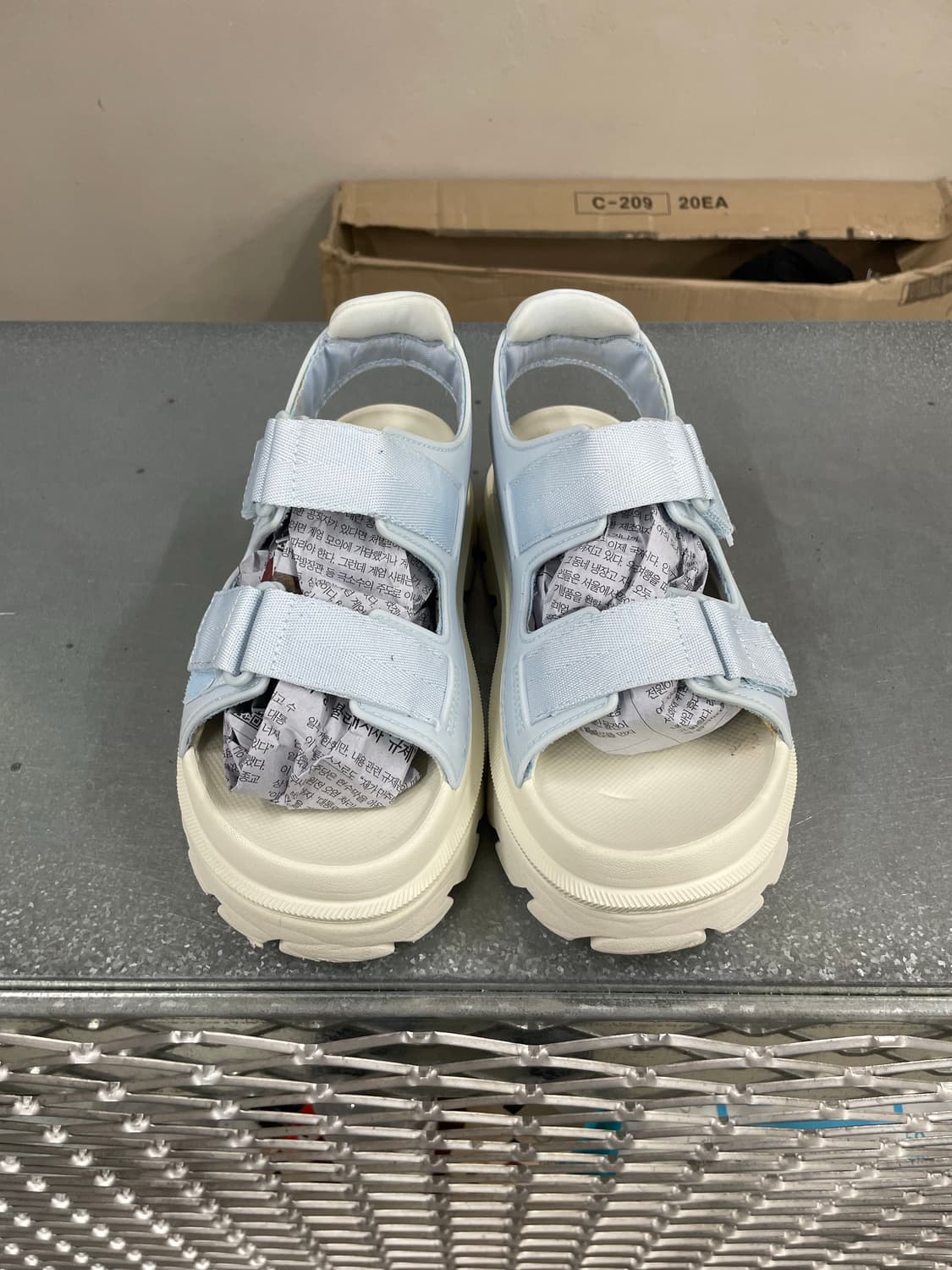 헌터 알개폼 플랫폼 샌들 240 상품이미지5