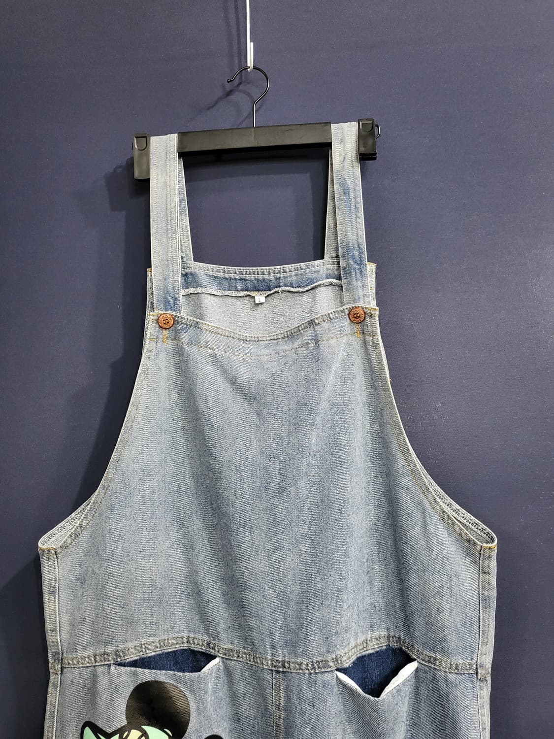 데님 점프 수트 멜빵 팬츠 상품이미지2