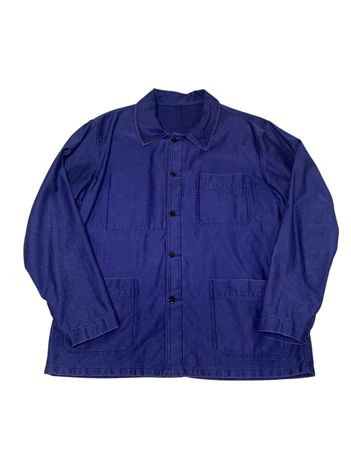 70s 빈티지 프렌치 몰스킨 워크자켓 데드스탁 상품이미지1