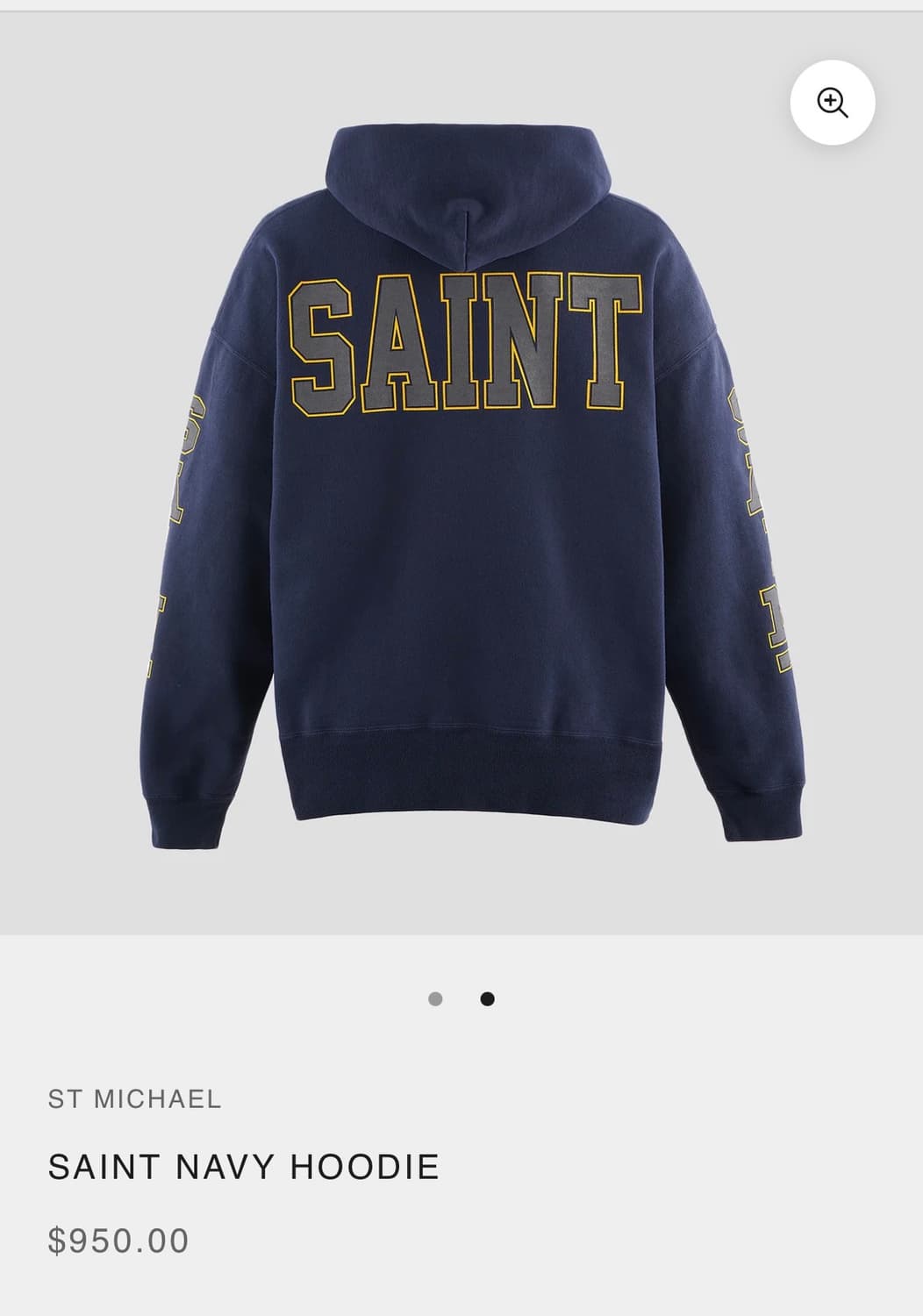 Saint Michael 원본) Vintage US Navy Hoodie 상품이미지9
