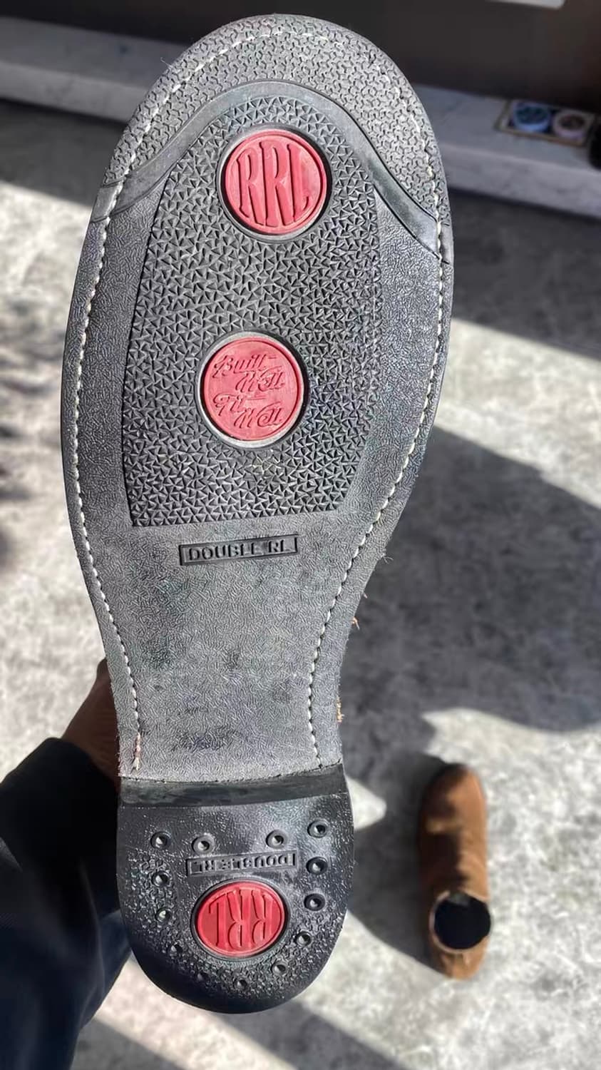 RRL 콩그레스 러프아웃 스웨이드 첼시 부츠 9D 상품이미지2