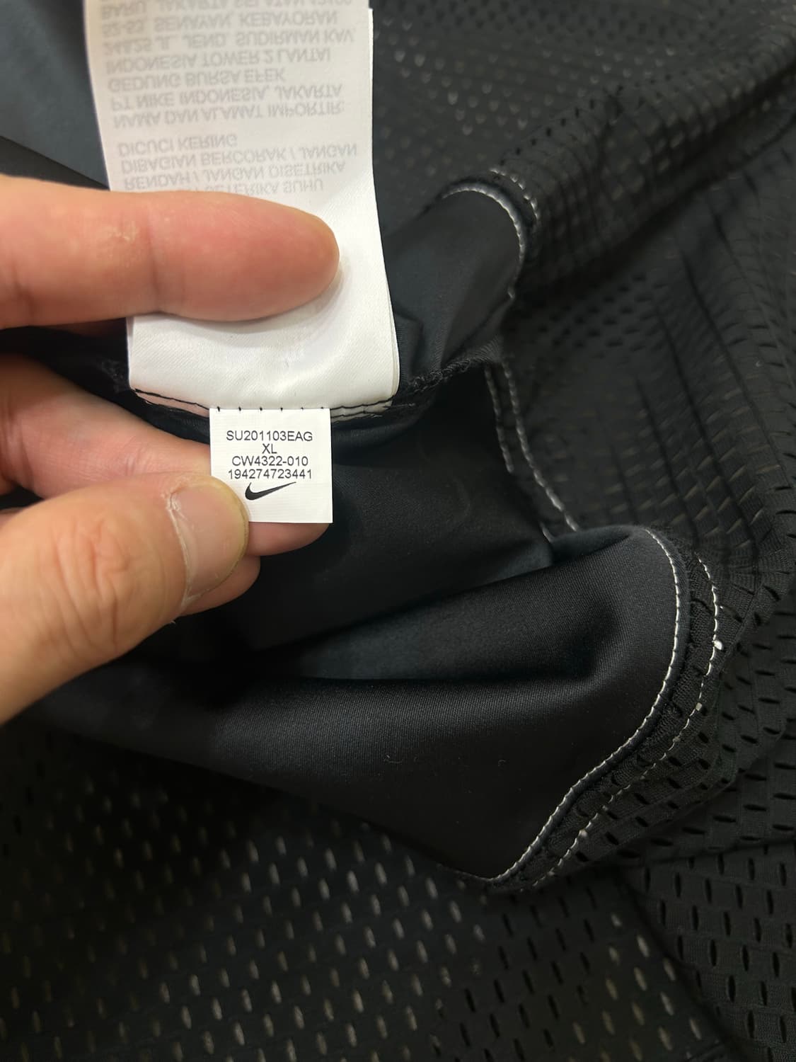 [XL]나이키NSW 매쉬 스커트/블랙 상품이미지7