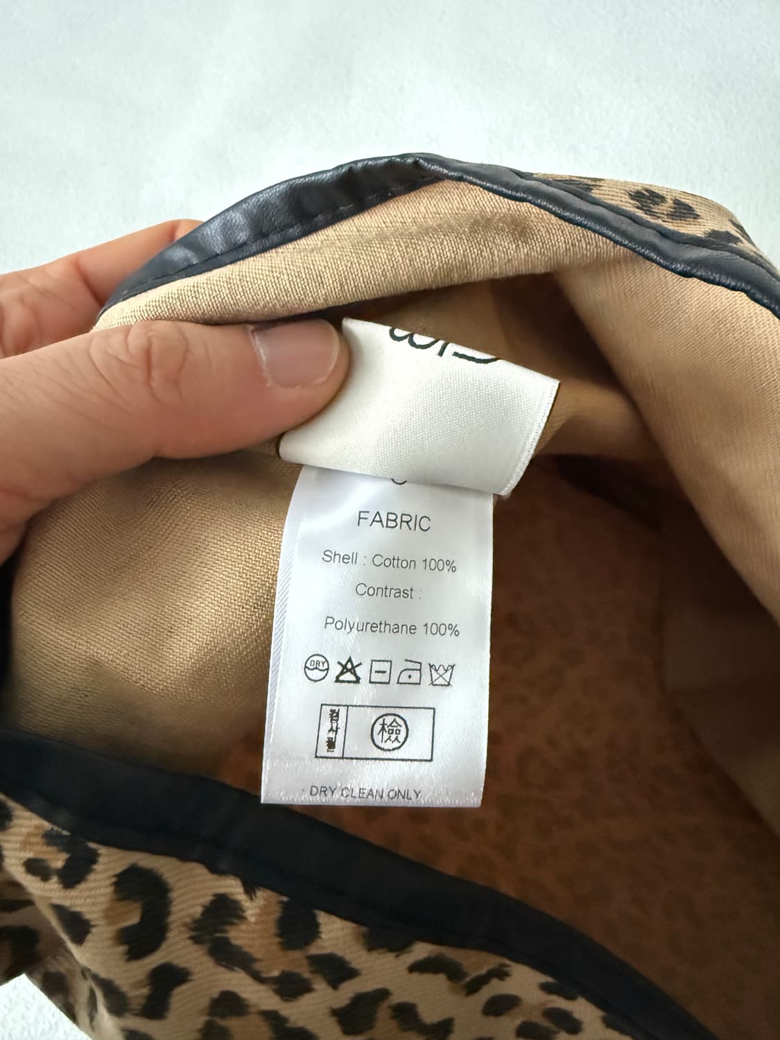 Pre owned 레오파드 코튼백(택 달린 제품) 상품이미지6