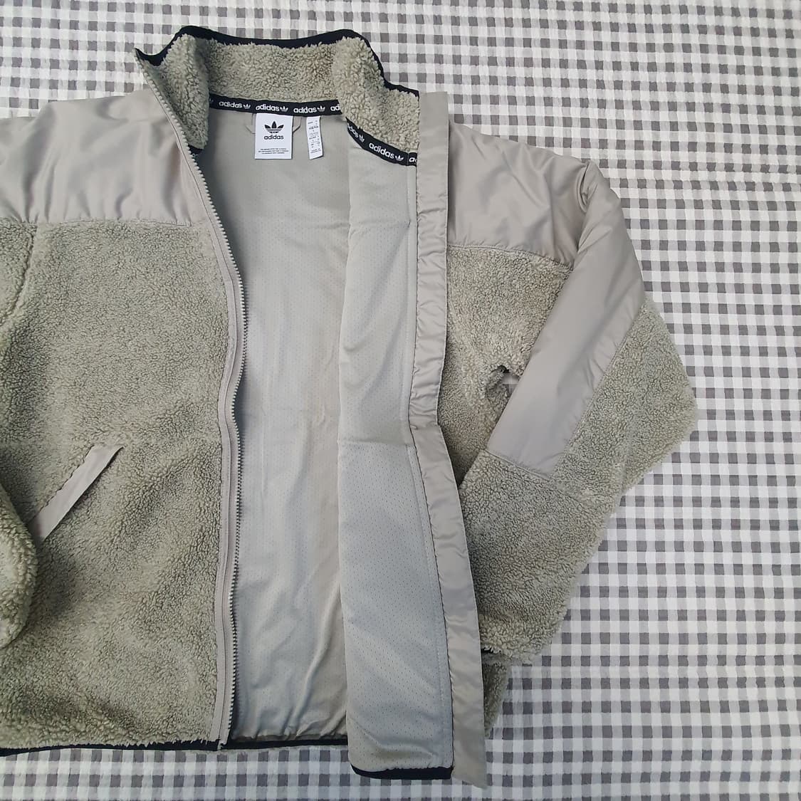아디다스 오버핏 플리츠 집업자켓 남자95~100 상품이미지5
