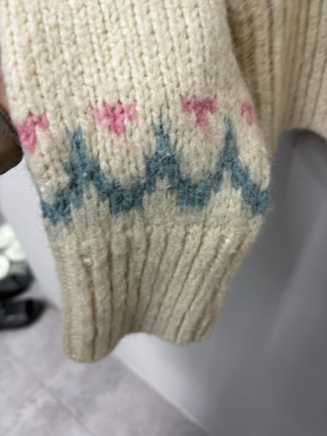 리엘 노르딕 니트 가디건 A3097 상품이미지5