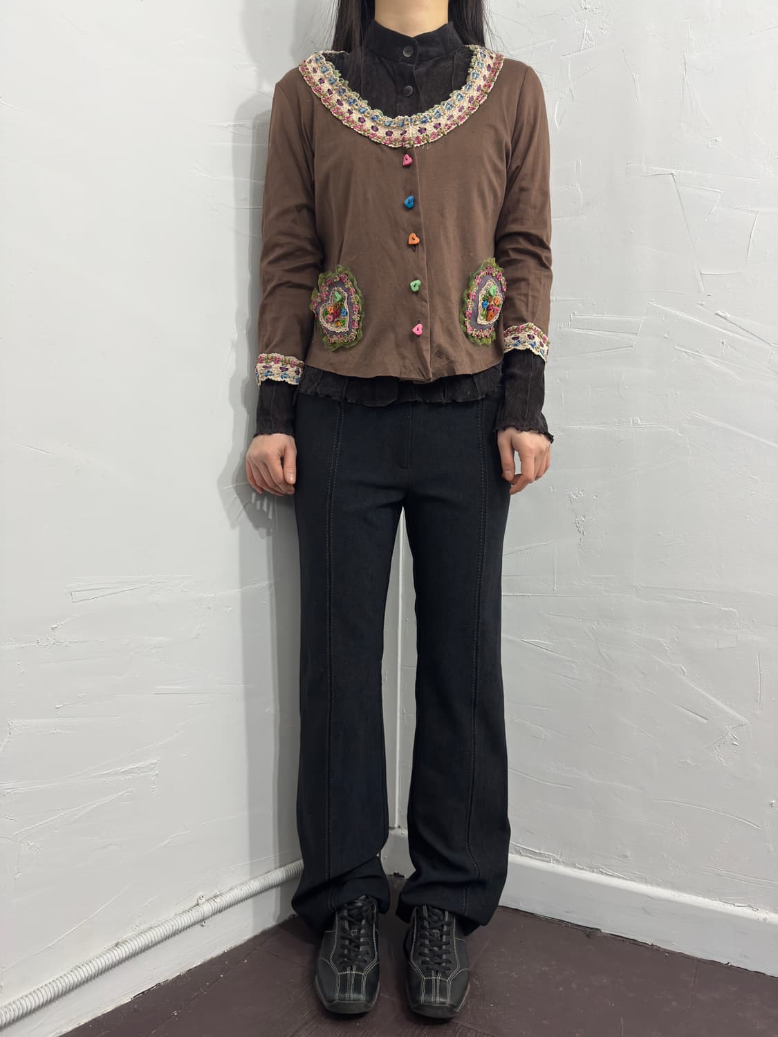 non non doll design cardigan 상품이미지4