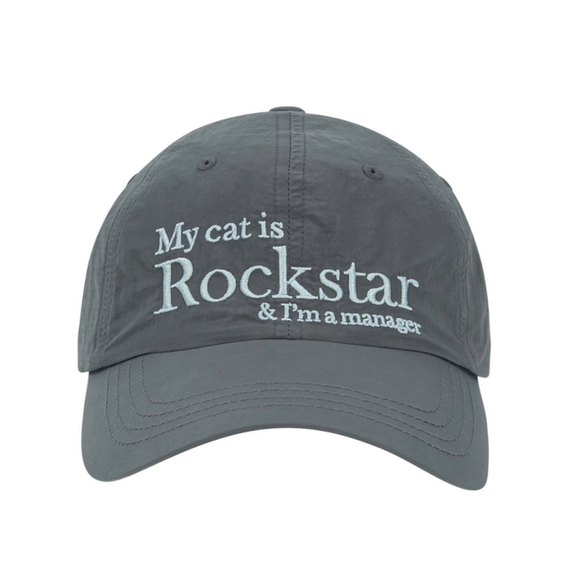 조거쉬 나일론 모자 차콜 상품이미지3