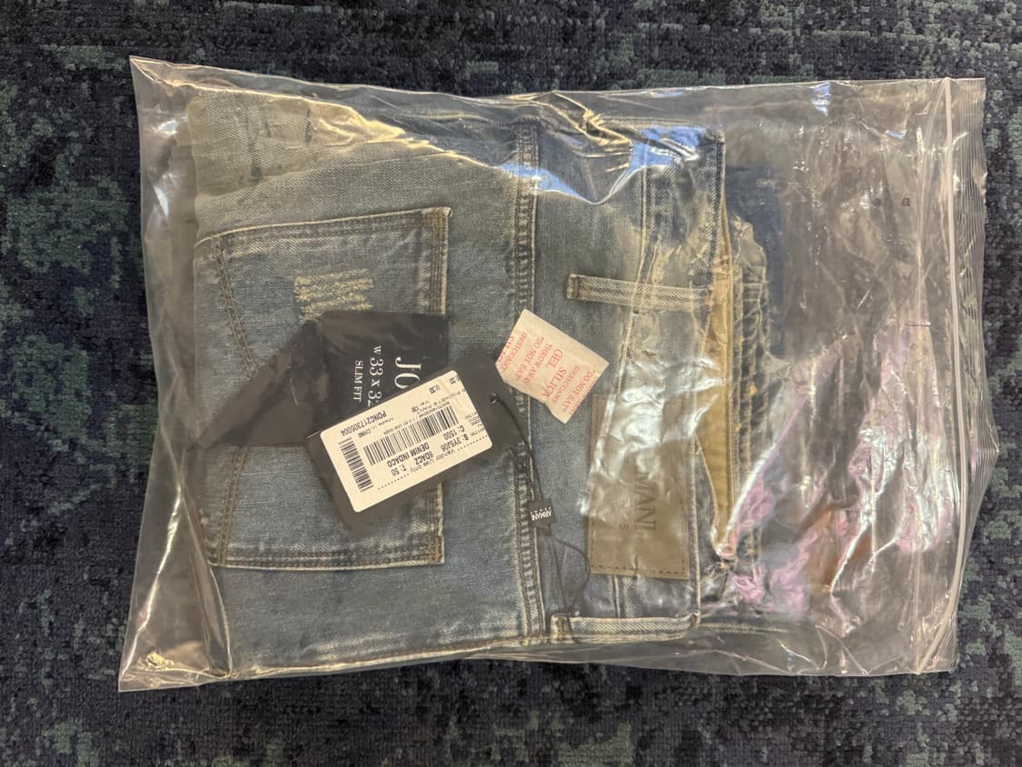 Armani Jeans 슬림 핏 남성데님팬츠 상품이미지9