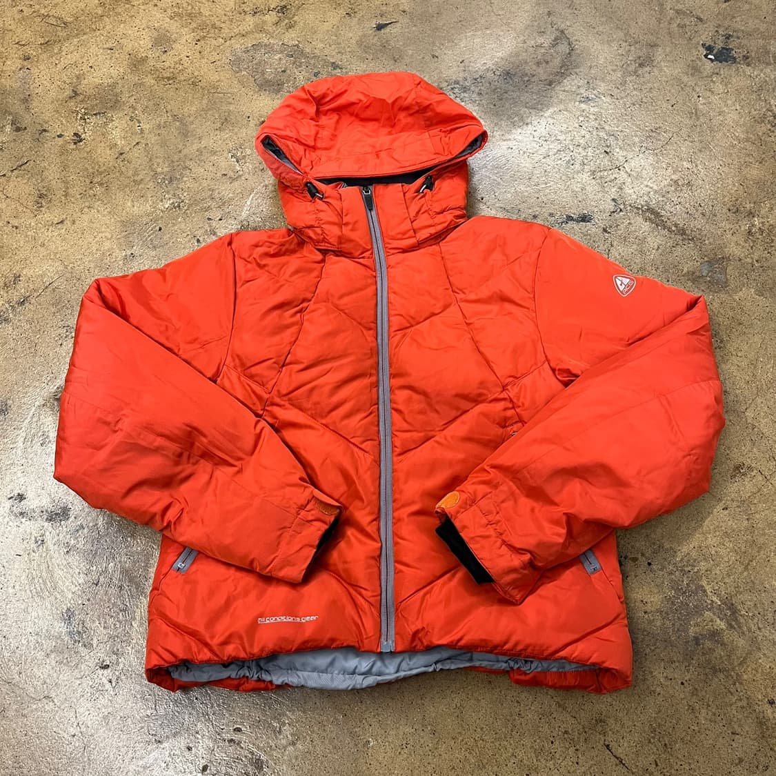 [정품/M] 나이키 ACG 오렌지 패딩 후드 자켓 b14 상품이미지2