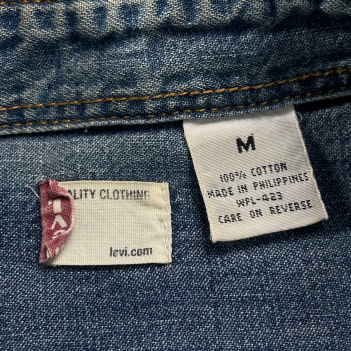 100 리바이스 데님셔츠 청남방 상품이미지3