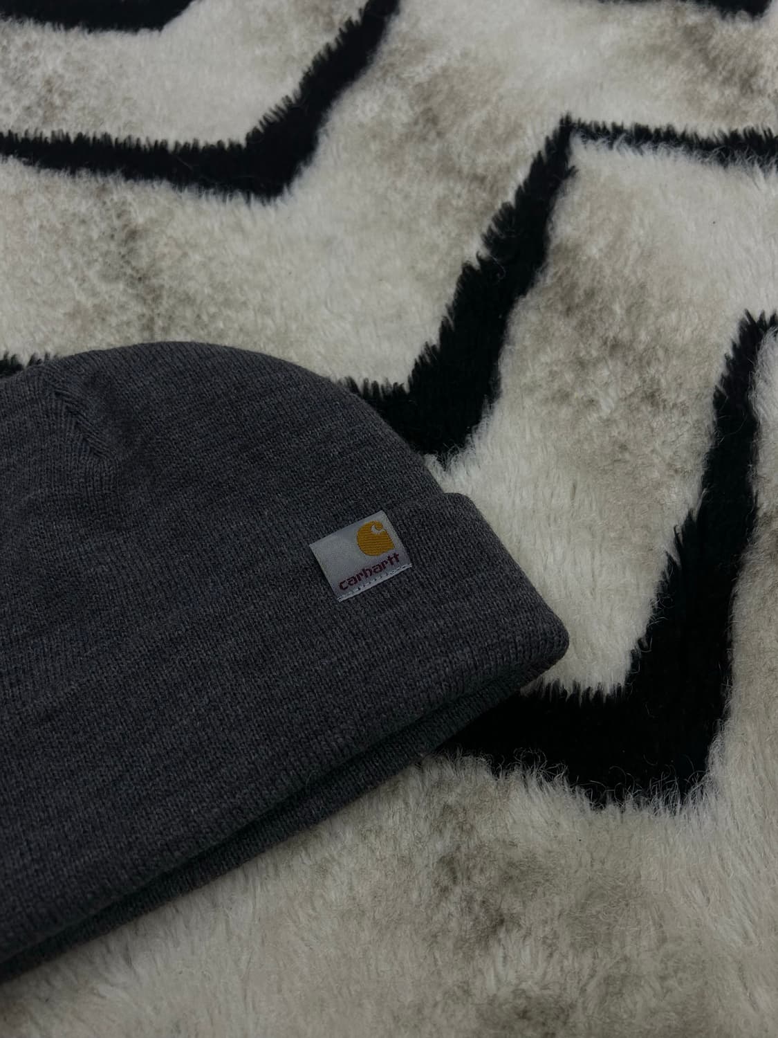 칼하트Wip 스투라투스 숏비니/그레이 상품이미지1