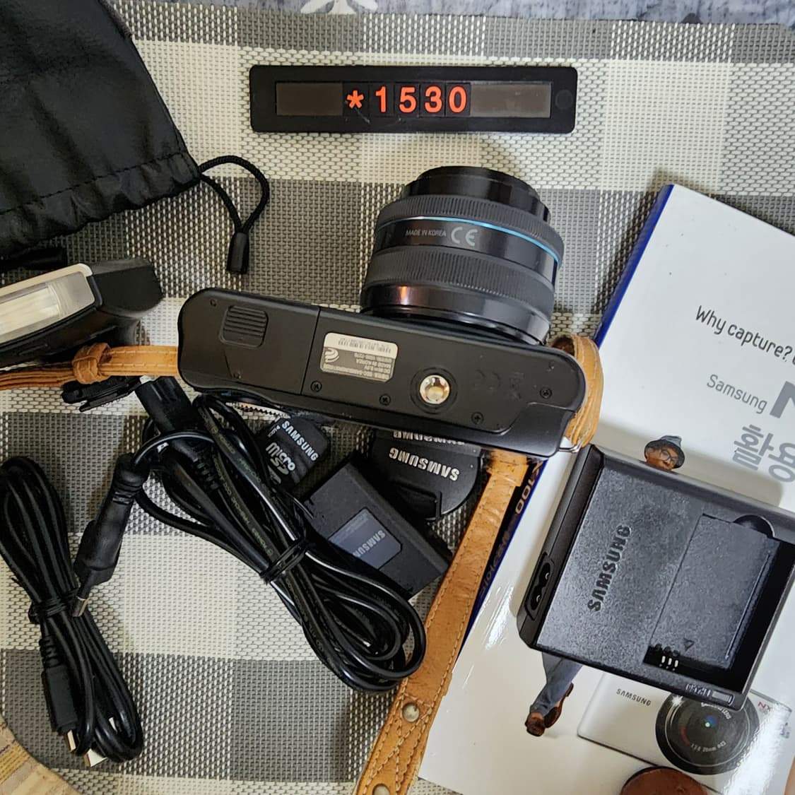 삼성 NX 100 디지털카메라 블랙바디 가방세트 상품이미지5