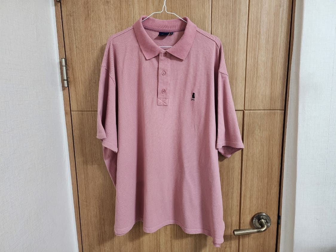(XL)예일 오버핏 카라 반팔 티셔츠 상품이미지1
