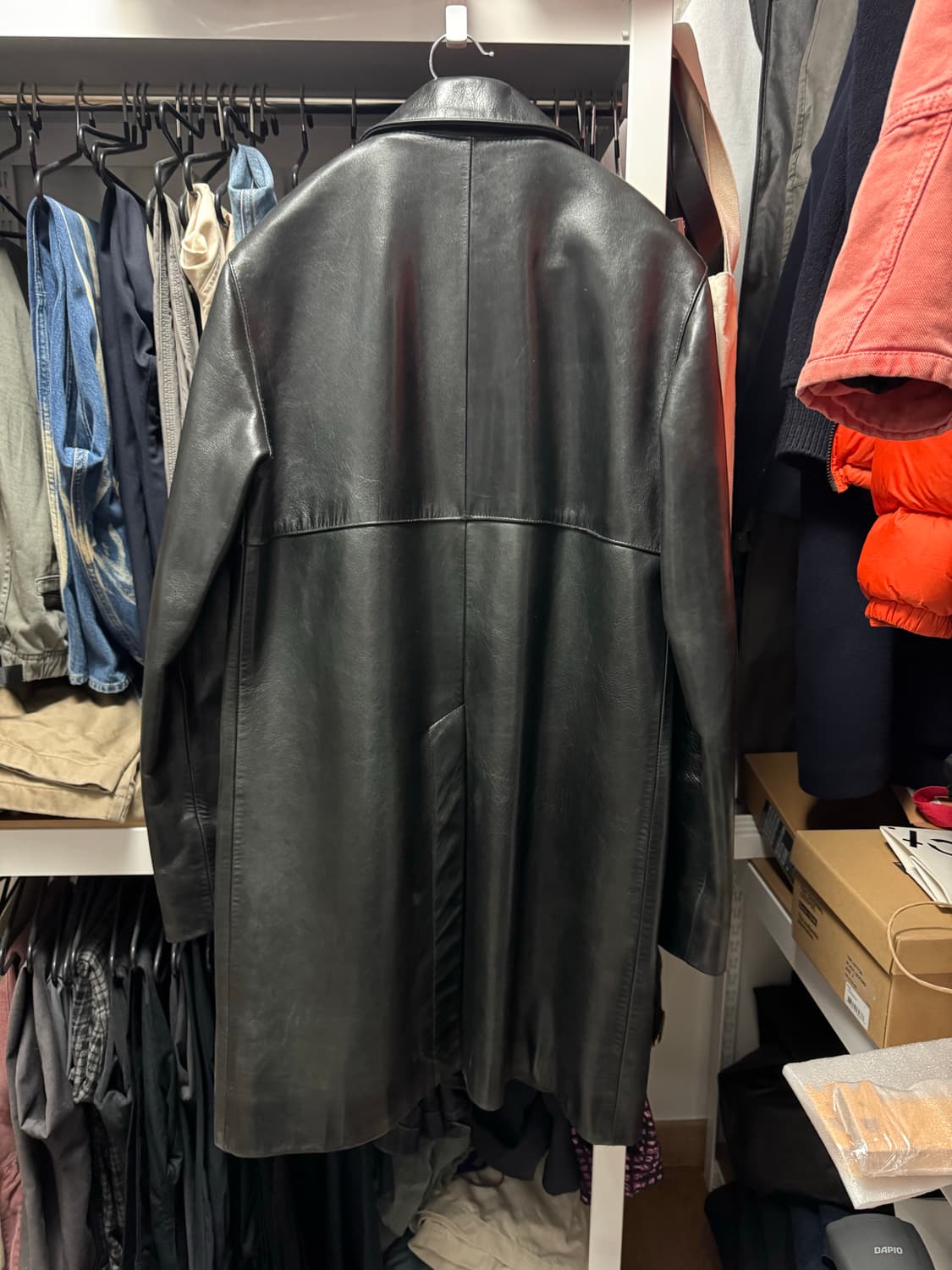 아페쎄 레더 카코트 상품이미지2