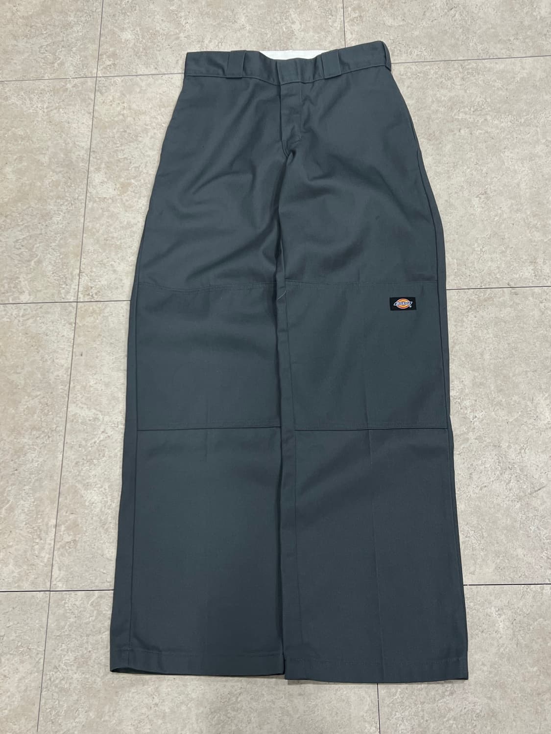 디키즈 더블니 루즈핏 워크팬츠 그레이 상품이미지2