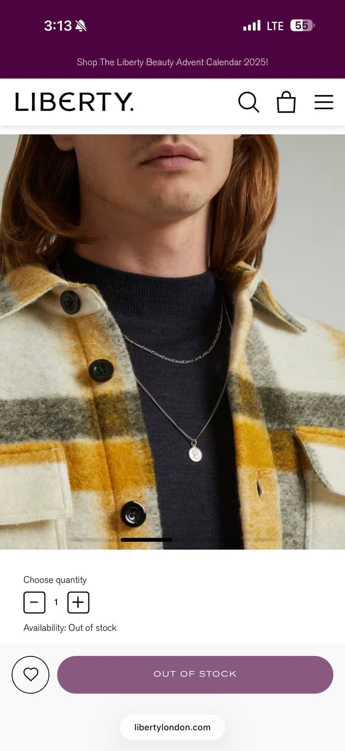 Serge Denimes Jewellery 서지 데님스 멀티체인 목걸이 상품이미지2