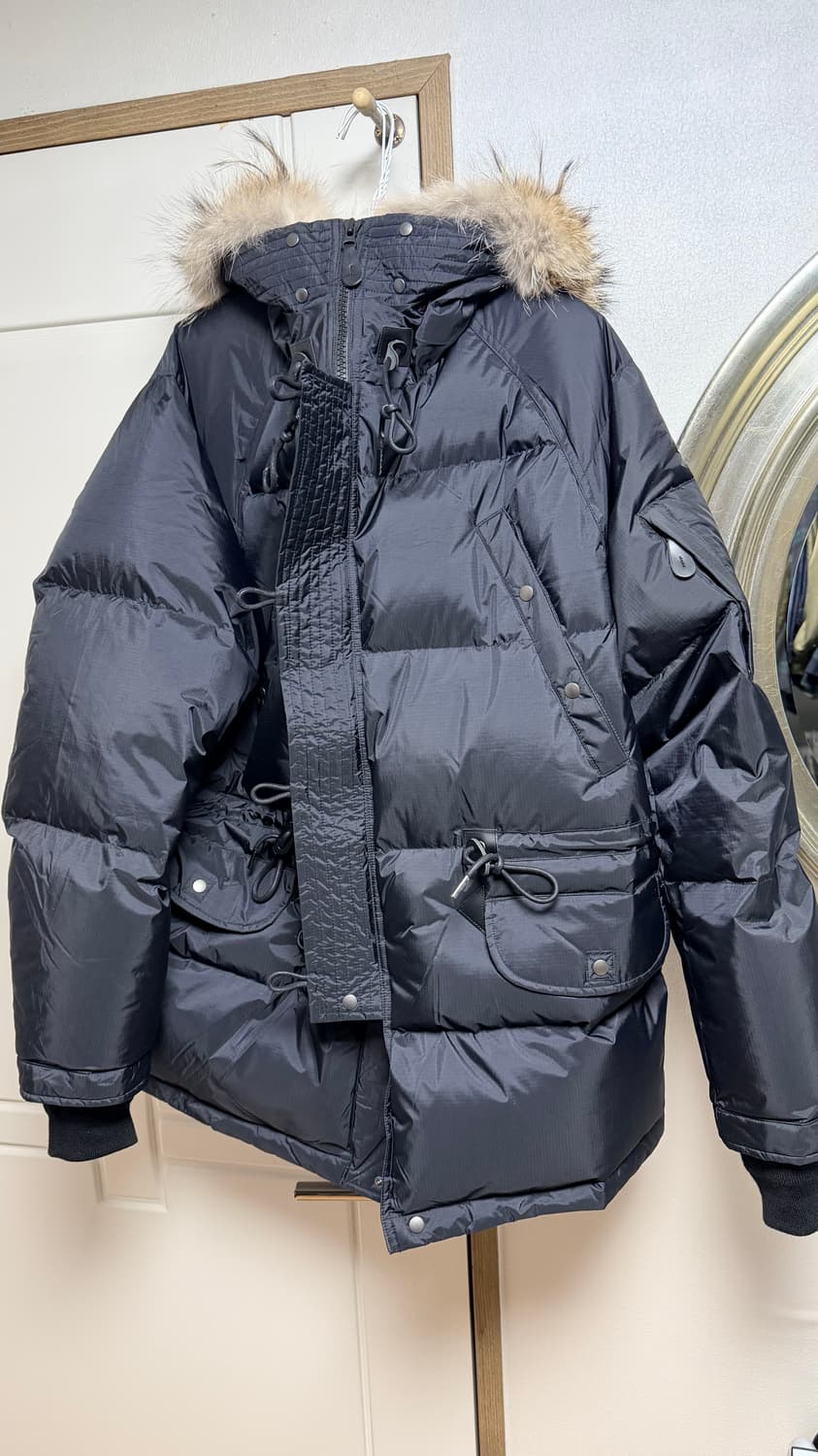 아웃스탠딩 TORAY N3B GOOSE DOWN PARKA_BLACK 상품이미지2