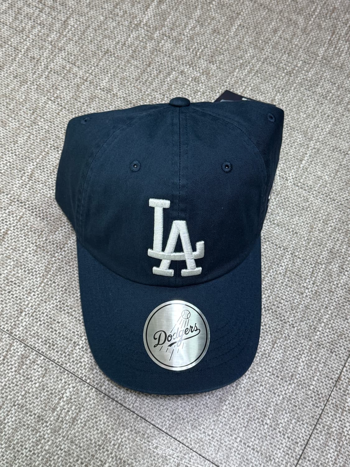 MLB LA 다저스 뉴욕 양키스 볼캡 모자 새상품 블랙 네이비 상품이미지3