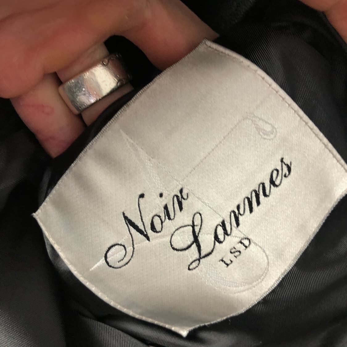 느와르라르메스 더블라이더 램스킨 레더자켓 상품이미지8