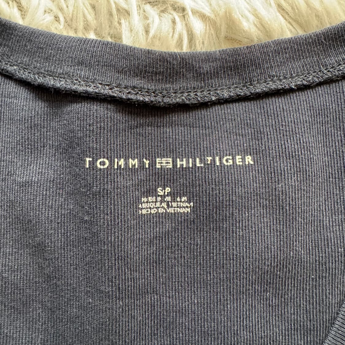 TOMMY HILFIGER 일본빈티지 딱붙핏 긴팔 타미 롱슬리브 S 36 상품이미지4