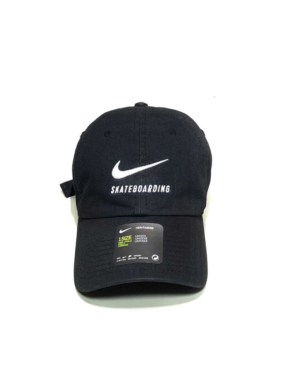 NIKE 나이키 헤리티지86 스케이트보딩 퓨추라 SB 블랙 볼캡 모자 상품이미지3