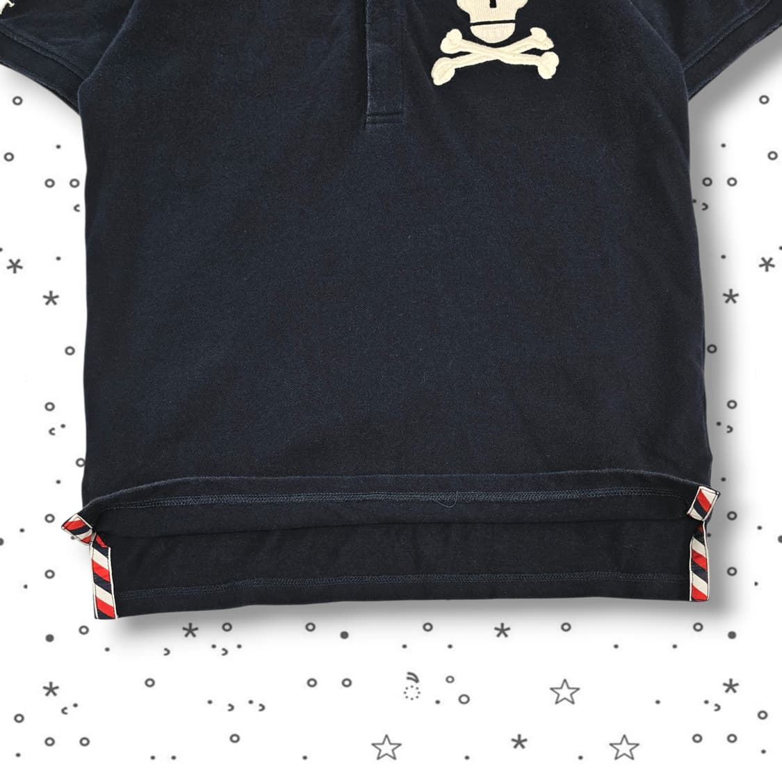 M Beams 빔즈 스컬 카라 반팔 티셔츠 상품이미지4