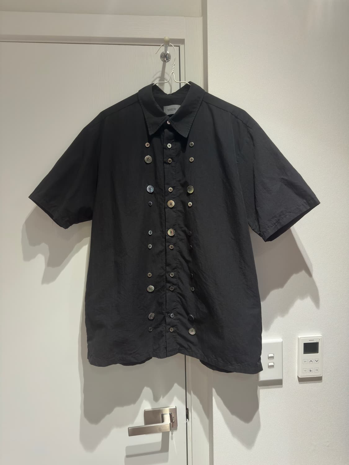 YOSUKBless me button shirts(Black) 상품이미지2