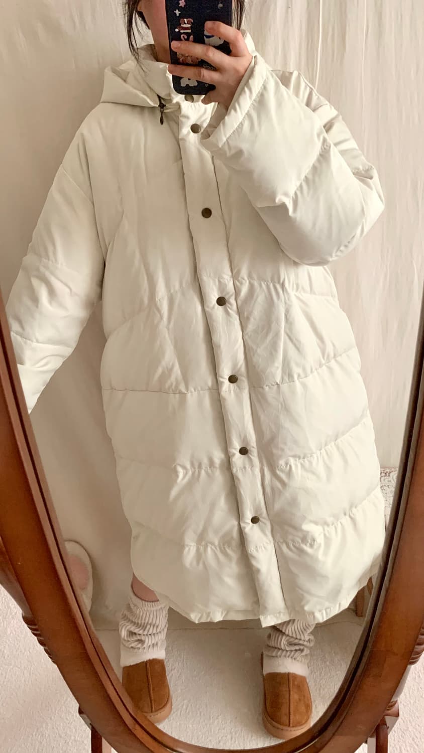 빈티지 모리 오리털 롱패딩 상품이미지4