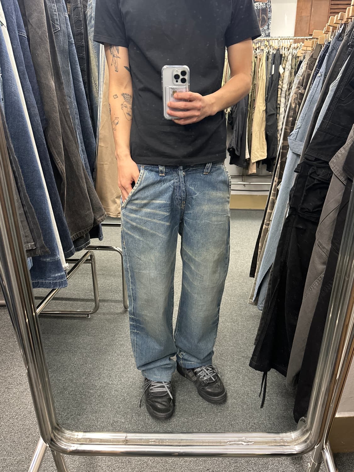 31) 리바이스 910 빈티지 와이드 데님팬츠 상품이미지2