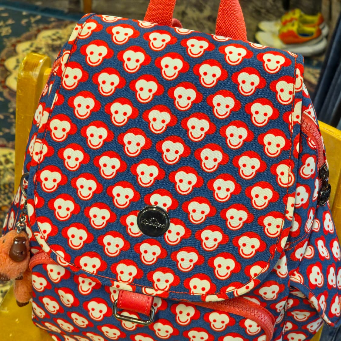 키플링 고릴라 패턴 백팩 가방 상품이미지4