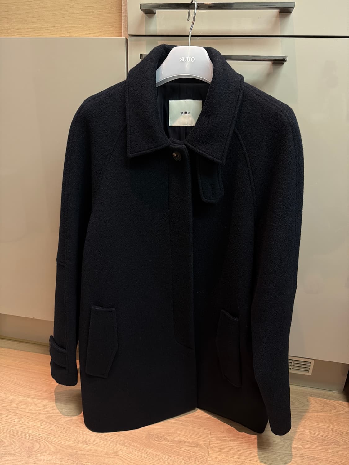 수토 울하프코트 네이비 상품이미지4