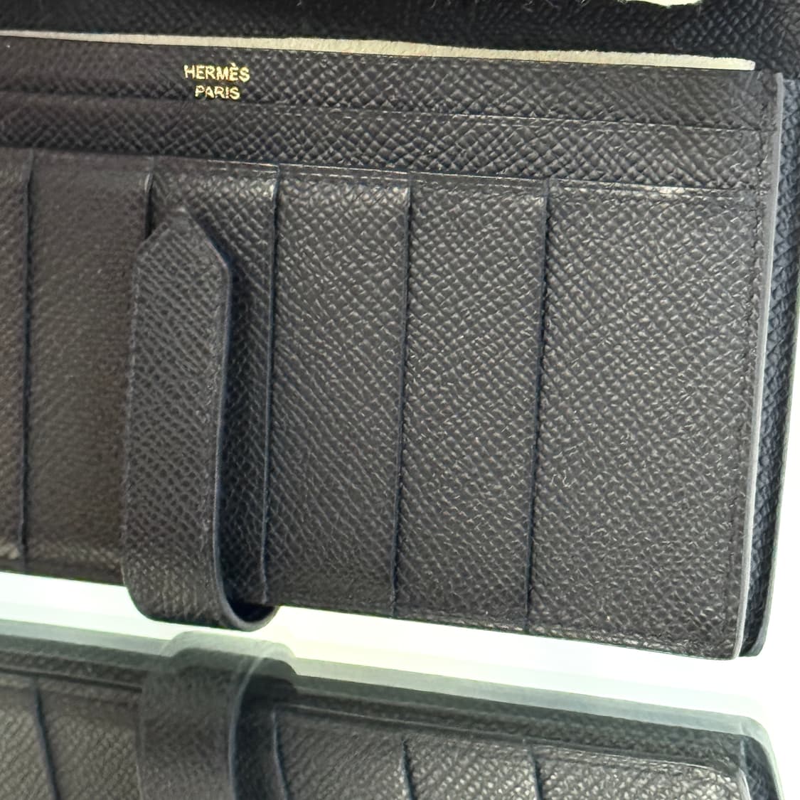 [정품] 에르메스 베안 장지갑 앱송 & 골드  상품이미지8