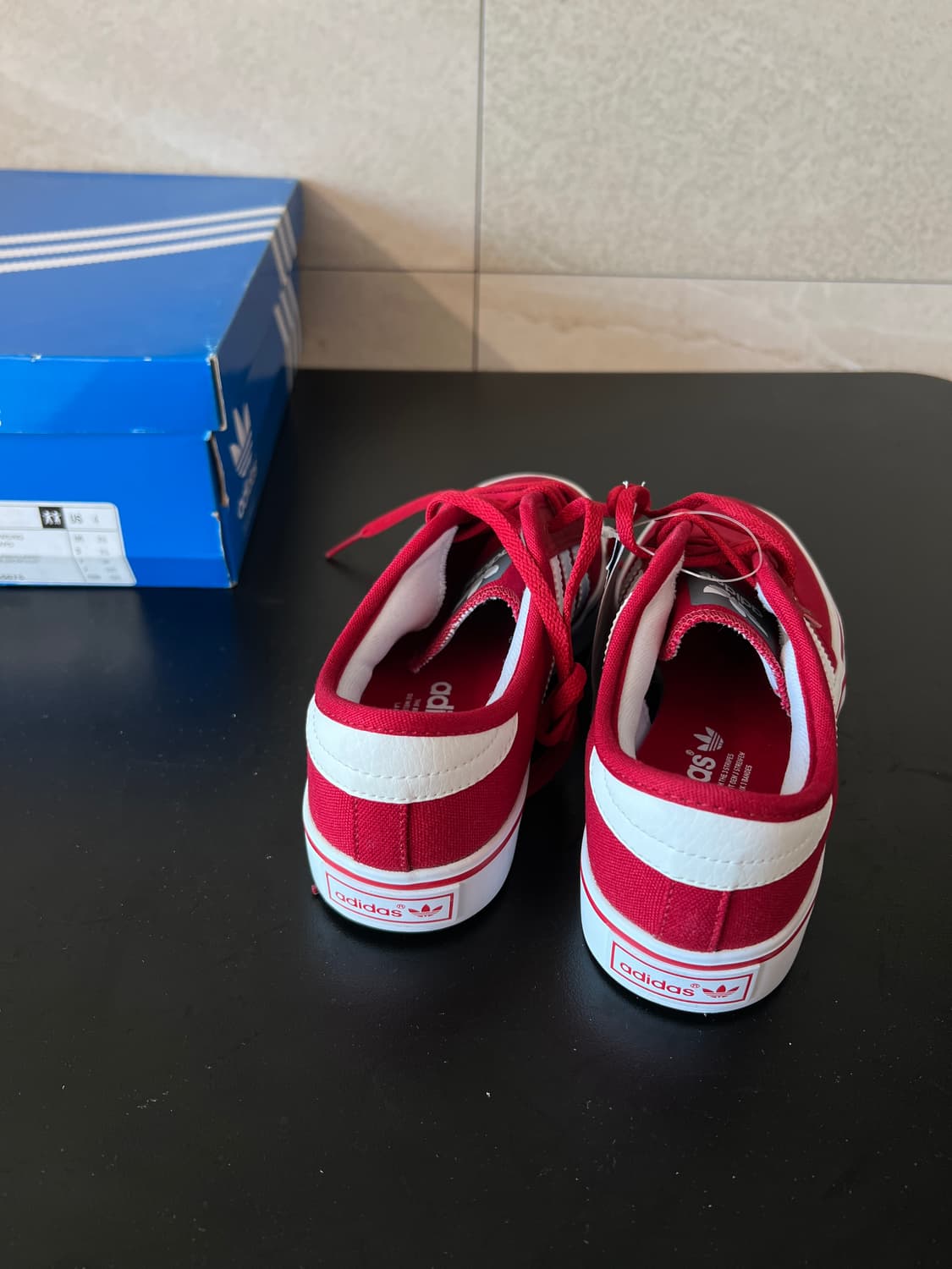 [225mm] 아디다스 실리 J (레드/화이트) 상품이미지3