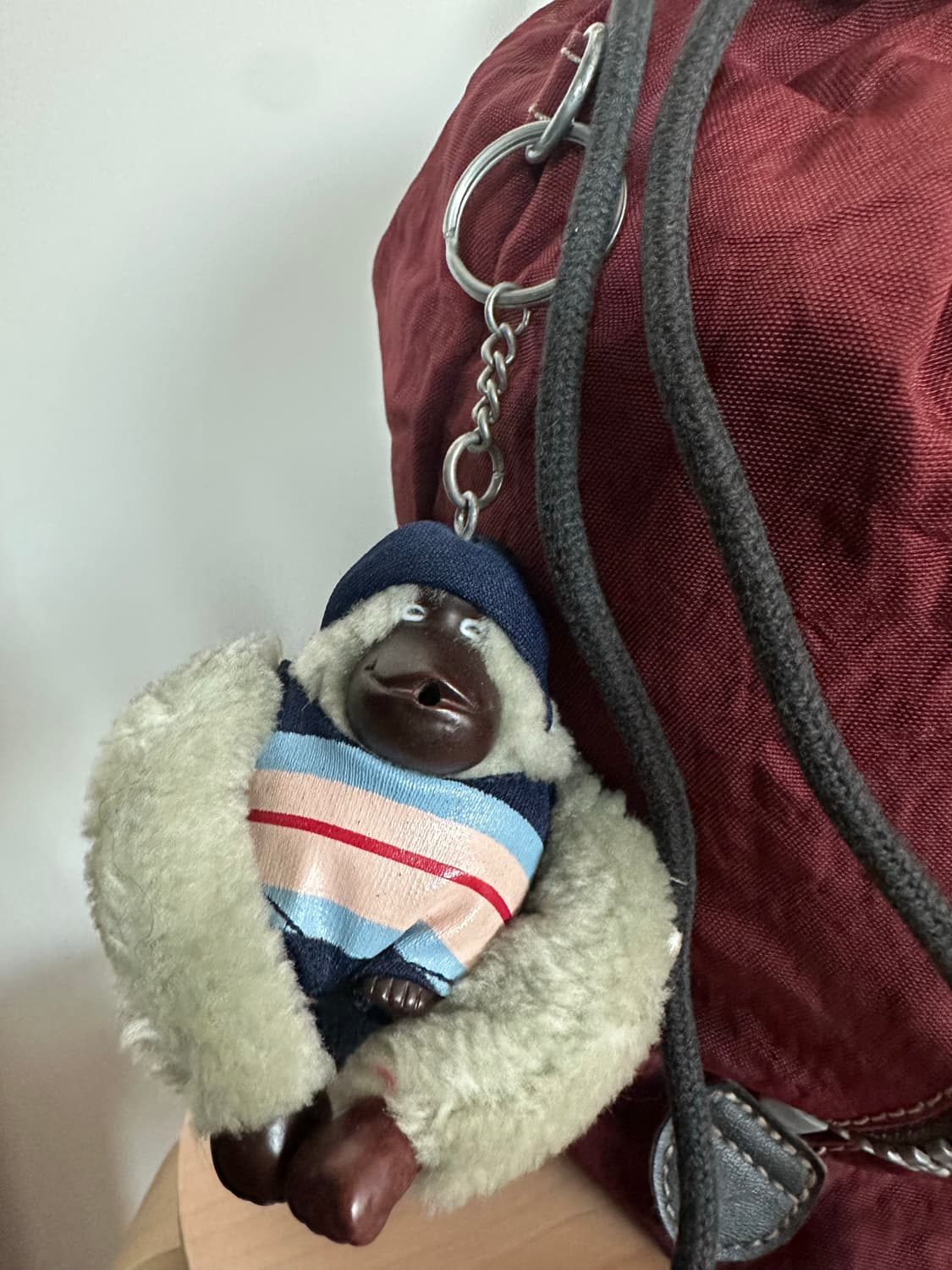 Kipling 키플링 버건디 미니 백팩 상품이미지3