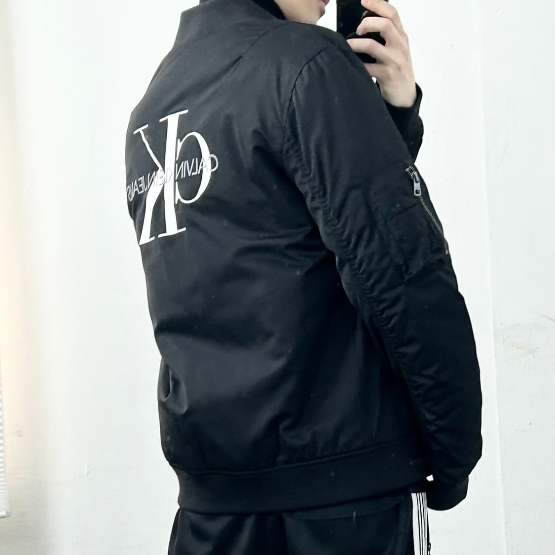 캘빈클라인 빅로고 MA-1 자켓 상품이미지3